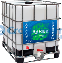 Рідина AdBlue CROSSCHEM ліцензована, IBC-контейнер, ДСТУ ISO 22241/DIN 70070, 1000 л